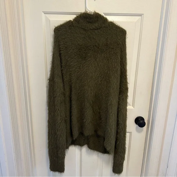 AWET New York MAKE CARDIGAN Forest Green Size Large - Picture 5 of 8